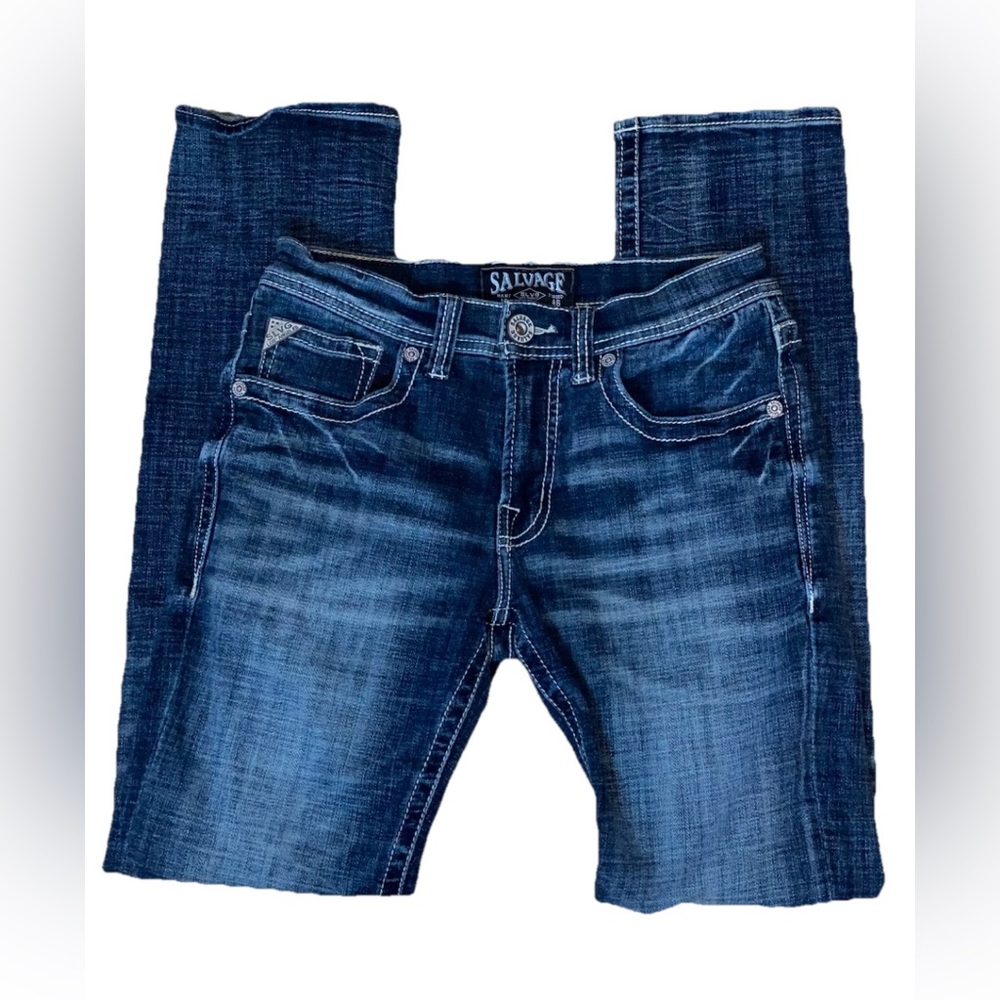 SALVAGE Havoc Straight Slim Fit 30R - Picture 7 of 15